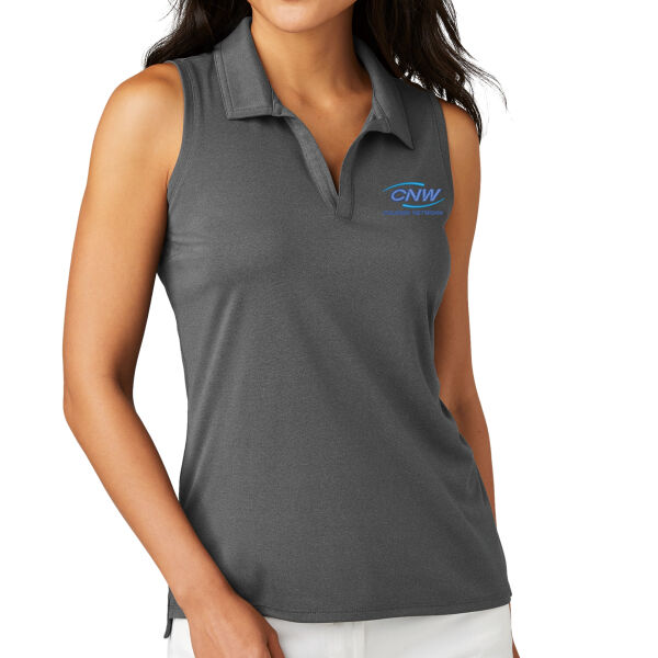   - Women's Coto Performance Sleeveless Polo Thumbnail