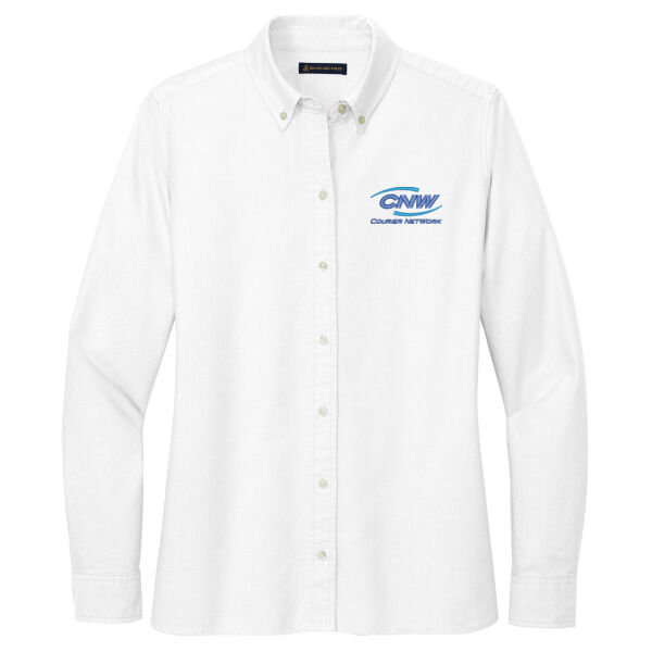   - Women's Casual Oxford Cloth Shirt Thumbnail