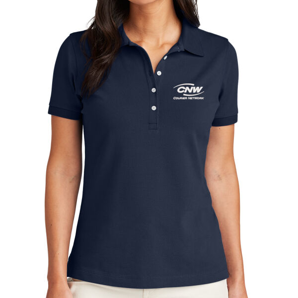   - Women's Pima Cotton Pique Polo Thumbnail