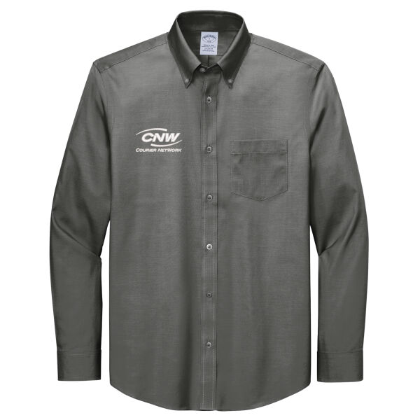   - Tall Wrinkle Free Stretch Pinpoint Shirt Thumbnail