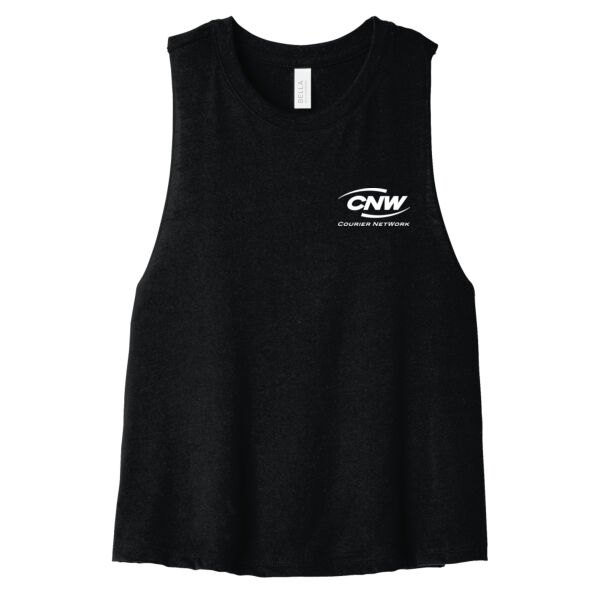   - Women's Racerback Cropped Tank Thumbnail