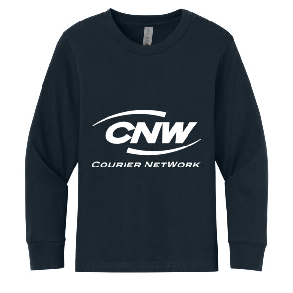   - Youth Cotton Long Sleeve Tee Thumbnail