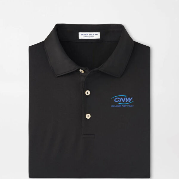   - Solid Stretch Jersey Long Sleeve Polo Thumbnail