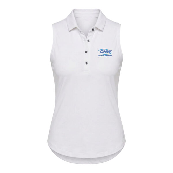   - Women's Scarlett Sleeveless Polo Thumbnail